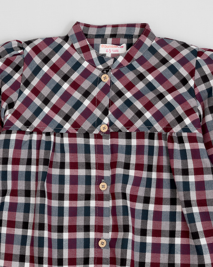 Flannel Check Top