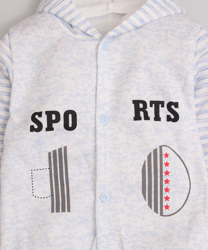 Sports Hooded Romper