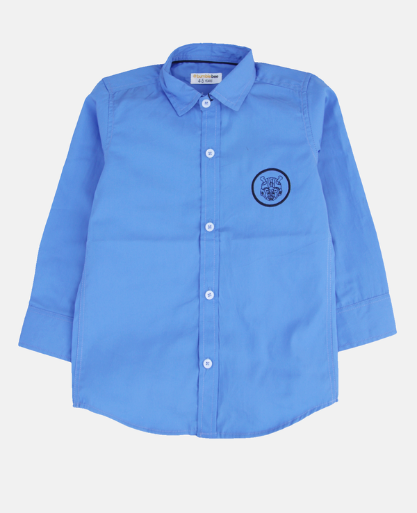 Royal Blue Casual Shirt