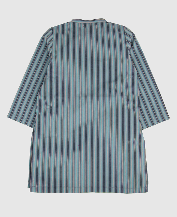 Grey Striped Kurta