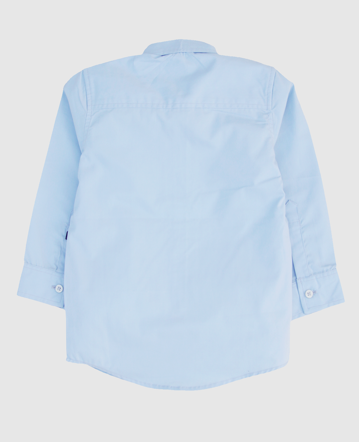 Sky Shirt with Waistcoat set