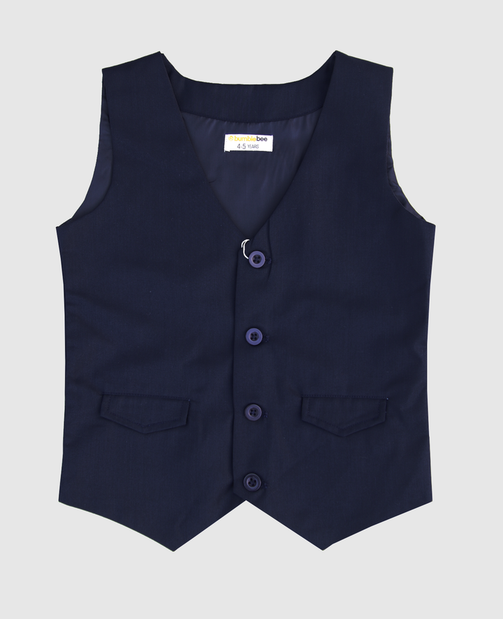 Sky Shirt with Waistcoat set