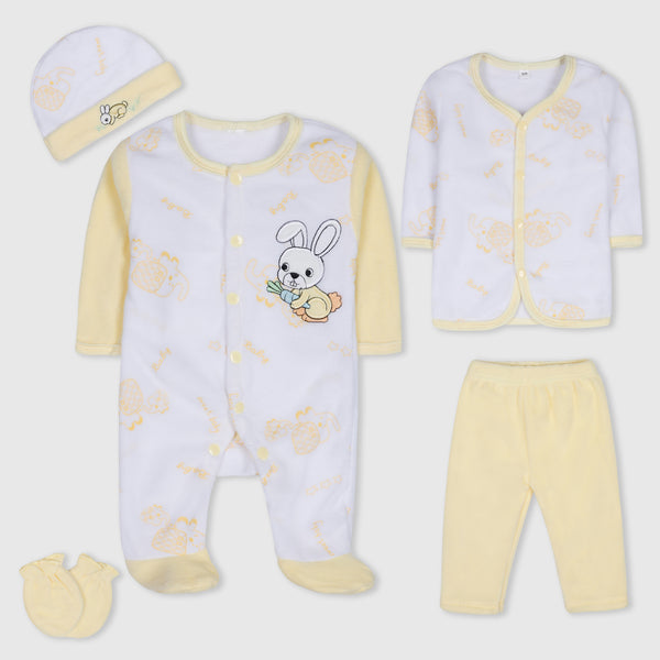 Yellow 5PC Suit Set