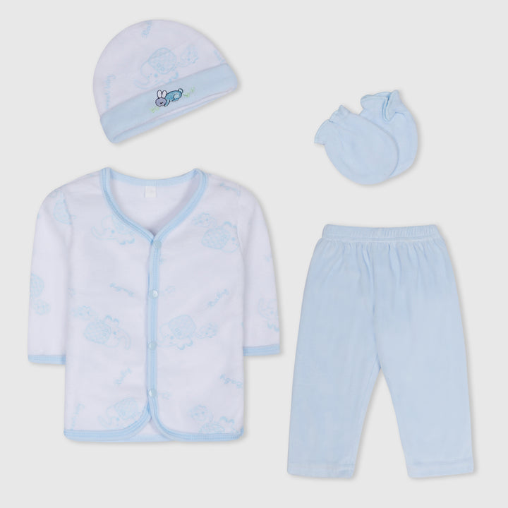 Blue 5PC Suit Set