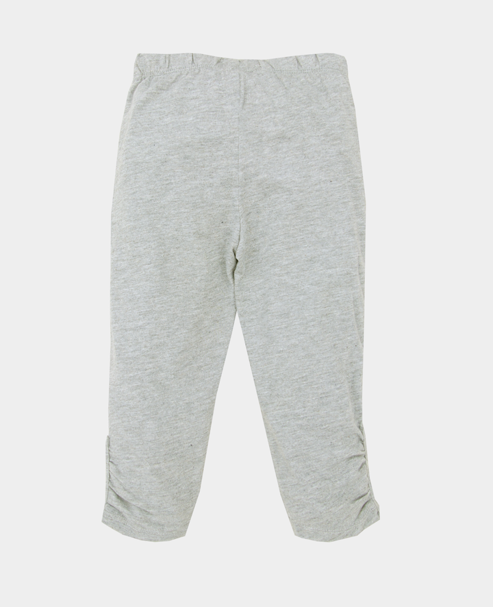 Grey Knitted Capri